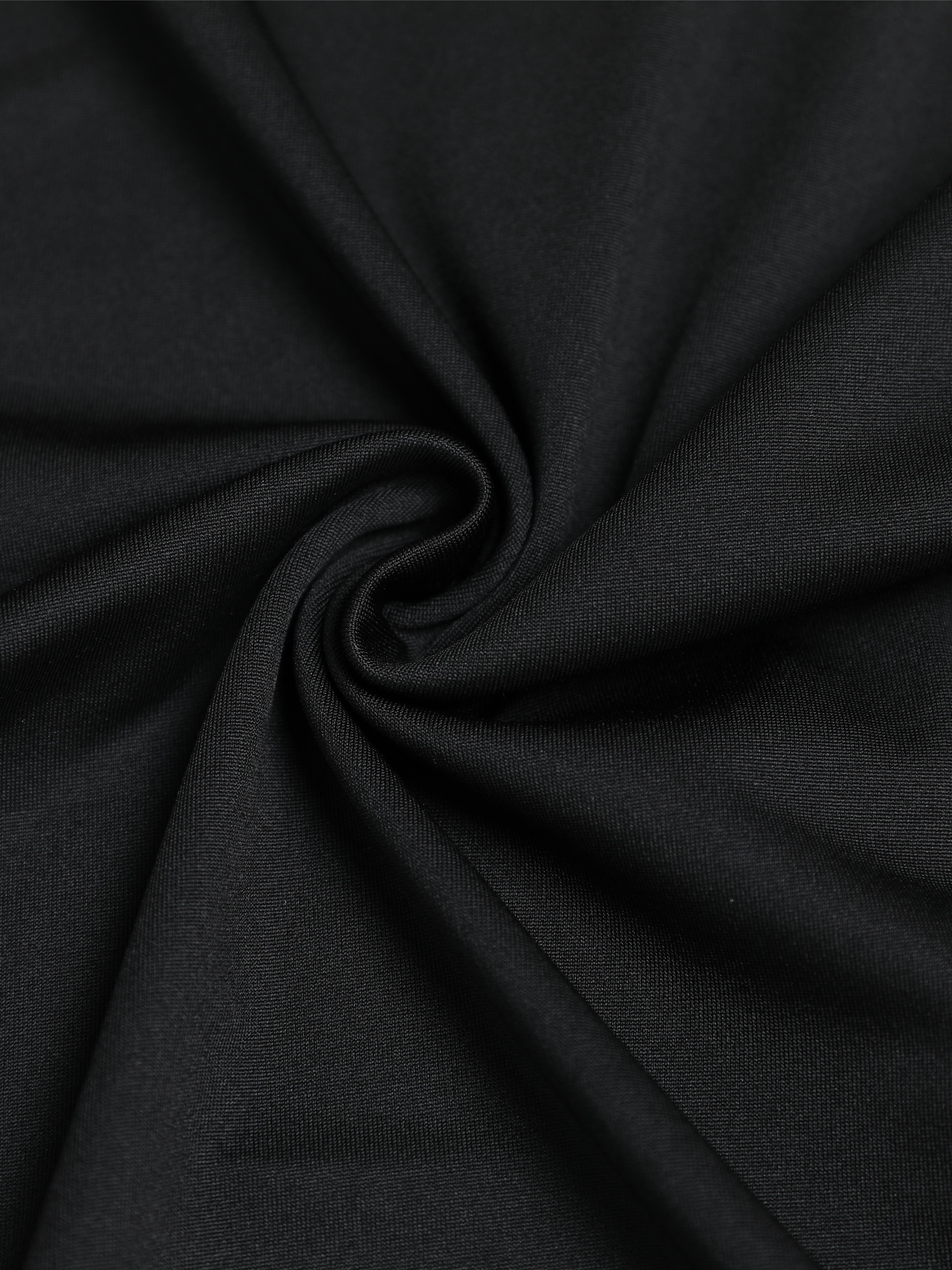 Elegant Lace-Trimmed Long Sleeve Bodycon Dress - Stretchy Polyester Blend, Perfect for Spring/Fall Events