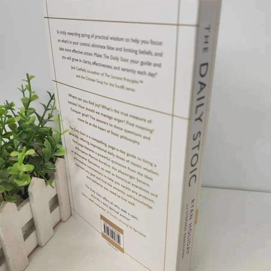 【100% New English Book】The Daily Stoic by Ryan Holiday 366 Meditations on Wisdom, Perseverance and the Art of Living Book Libros