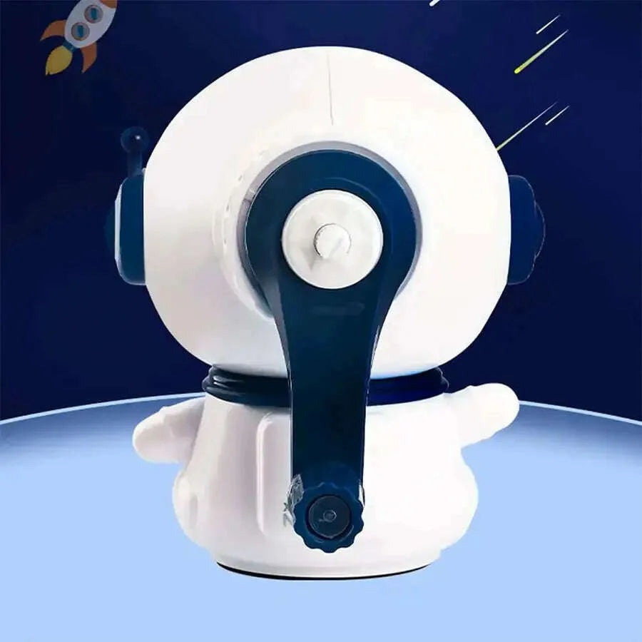 1Pcs Student Cartoon Hand Sharpener Astronaut Shape Sharpener Automatic Pencil Sharpener