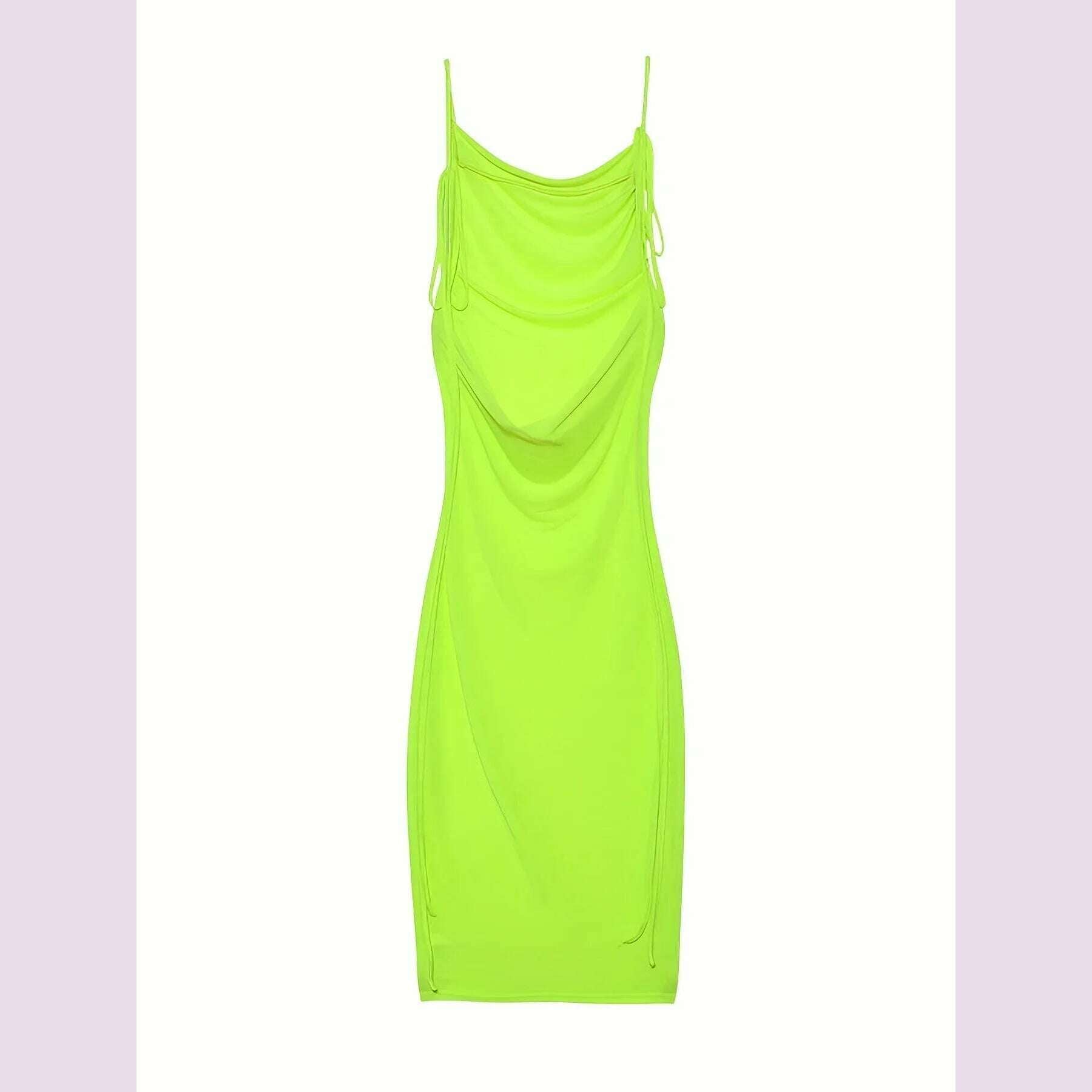 2024 New Summer Fashion Sexy Strapless Hang Neck Temperament Dress