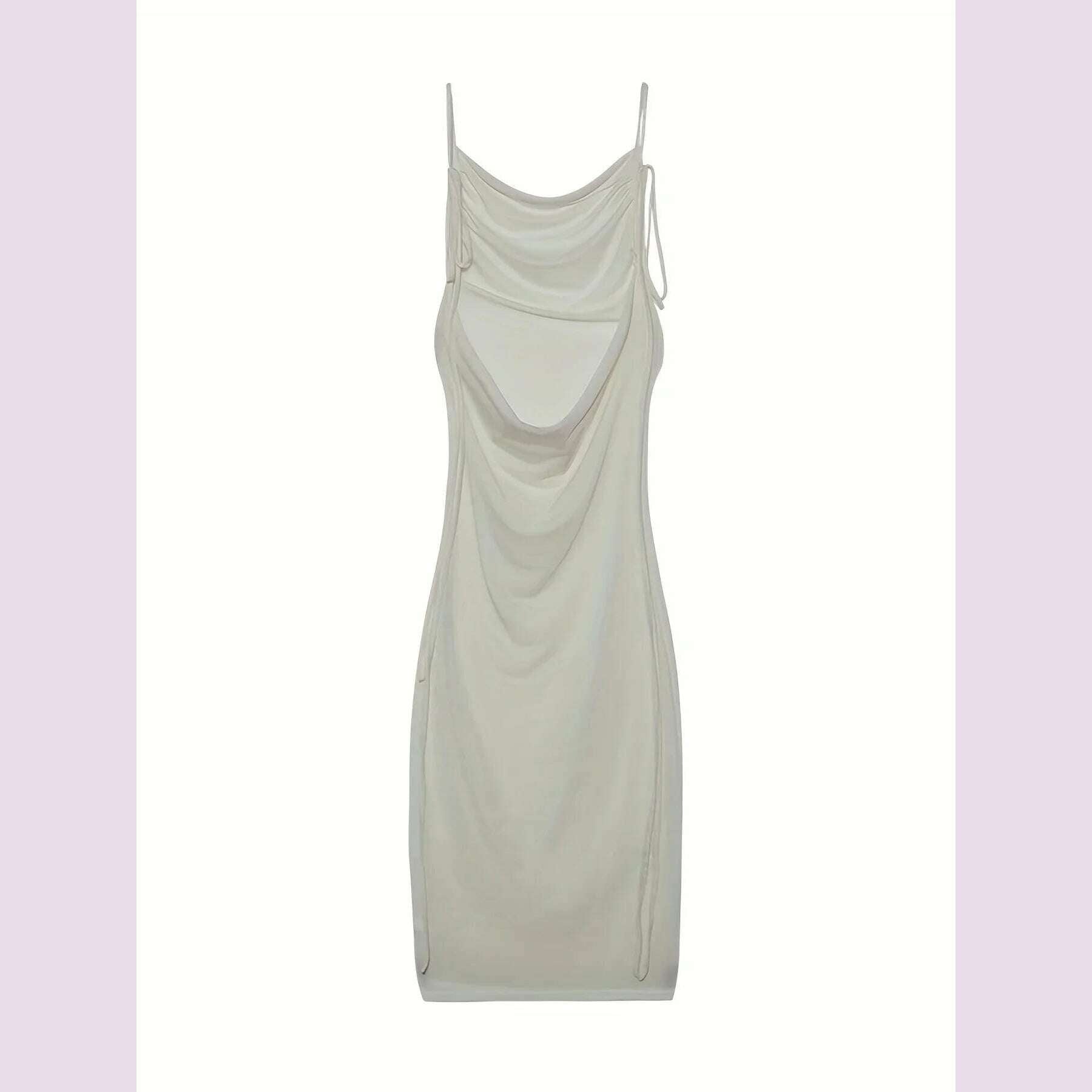 2024 New Summer Fashion Sexy Strapless Hang Neck Temperament Dress