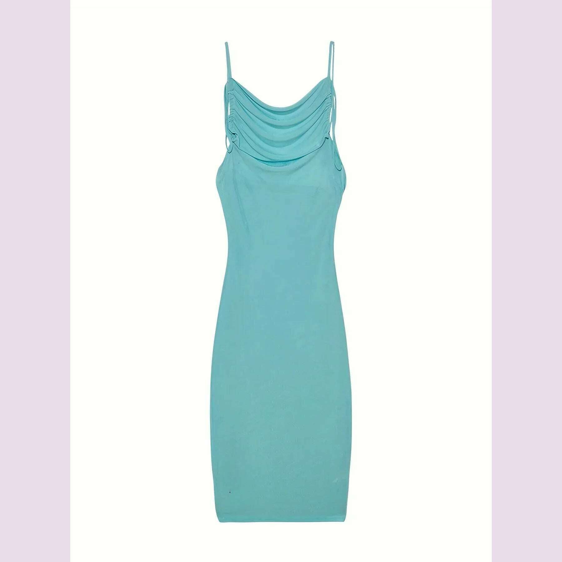 2024 New Summer Fashion Sexy Strapless Hang Neck Temperament Dress
