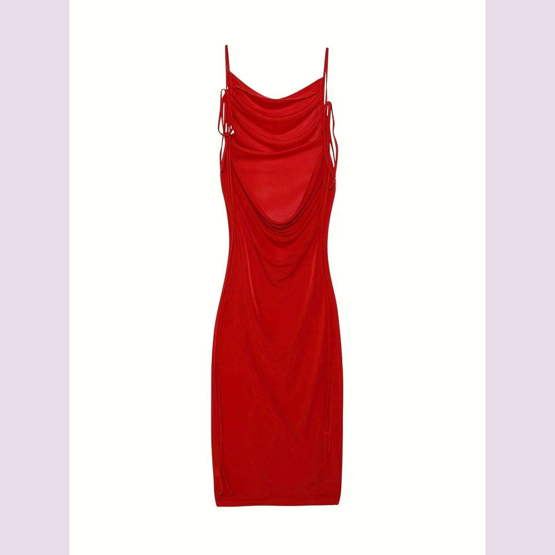 2024 New Summer Fashion Sexy Strapless Hang Neck Temperament Dress