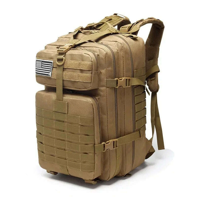 2025 New Backpack Outdoor Leisure 50 Liter Large Capacity Backpack Hiking Camping Hunting Backpacks