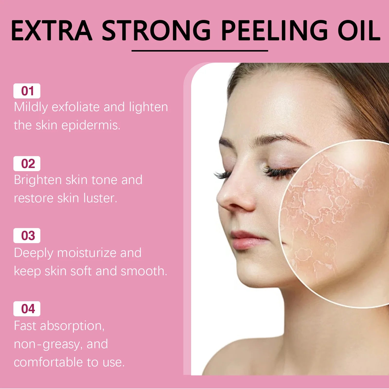 Oceaura Body Exfoliating Oil Gentle Cleaning Dead Skin Moisturizing Enhance Skin Luster Remove Dark Spots Body Peeling...