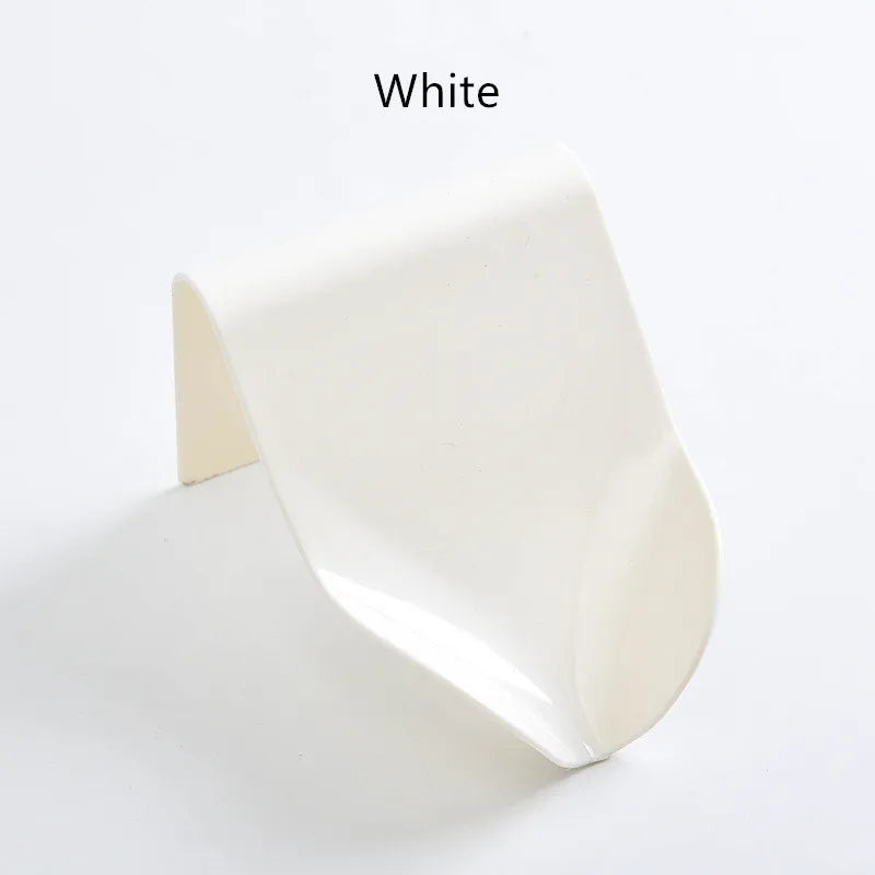 Suction Cup Soap Dish Box For Bathroom Shower Soap Holder with Drain Portable Leaf Shape Toilet Laundry Soap Rack Tray...