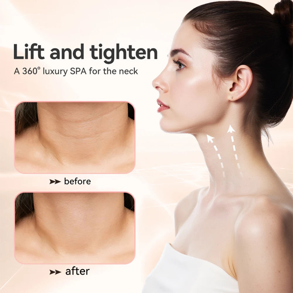 Electric Face Massager Tool Portable Face Lift Device Neck Massager for Double Chin Reducer