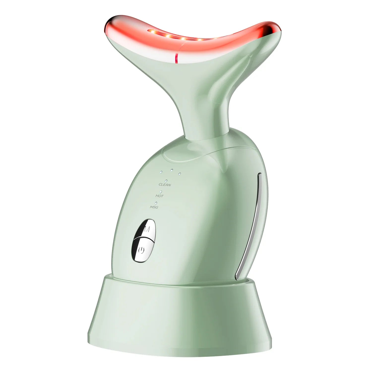 SHOmfrs 510K Red Light Therapy for Face and Neck EMS Microcurrent Massage with Thermal Reduces Wrinkles OEM/ODM Skin Care Device