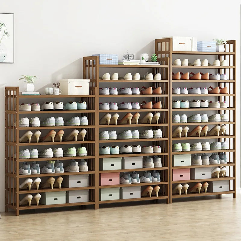 Economical and Modern Bamboo Shoe Rack for Home for Entryway Dormitory and Hallway Storage General Home Furniture |...