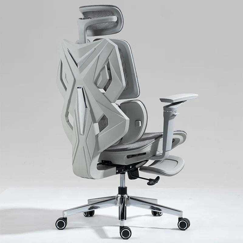 Ergonomic Gaming Chair with Lumbar Support, Height Adjustable Computer Chair for Home & Office, Comfortable for Long Sitting - Kimlud