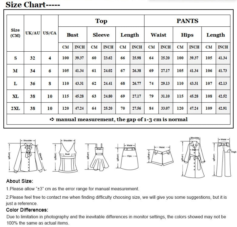 Women's Tracksuit Two Piece Sets Loose Long Sleeve Shirt Tops and Wide Leg Pants Elegant Suits _ Summer Casual Female Outfits