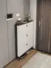Ultra-Thin Entryway Shoe Cabinet with Large Capacity Flip-Type Storage Luxury Home Furniture | Kimlud Luxury Cabinet