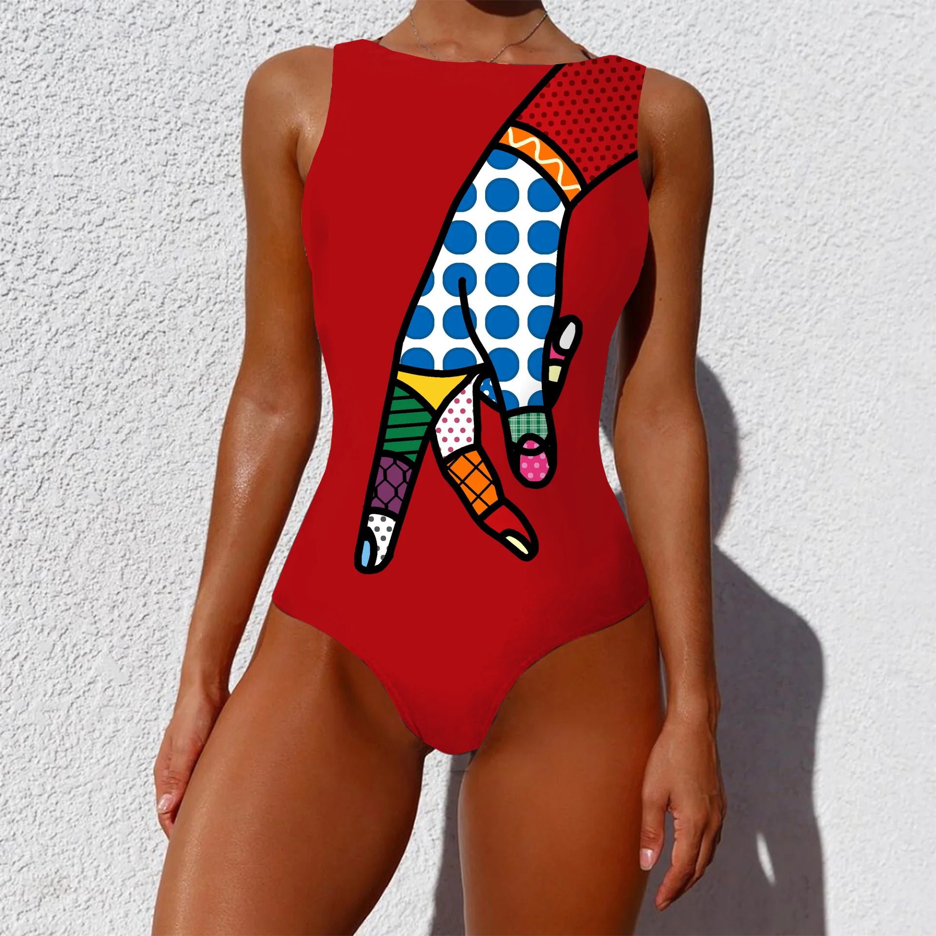 2021 One Piece Swimsuit Women Swimwear Monokini Long Sleeve Printed Floral Female Bathing Suit Surfing Bodysuit Swim Wear Beach