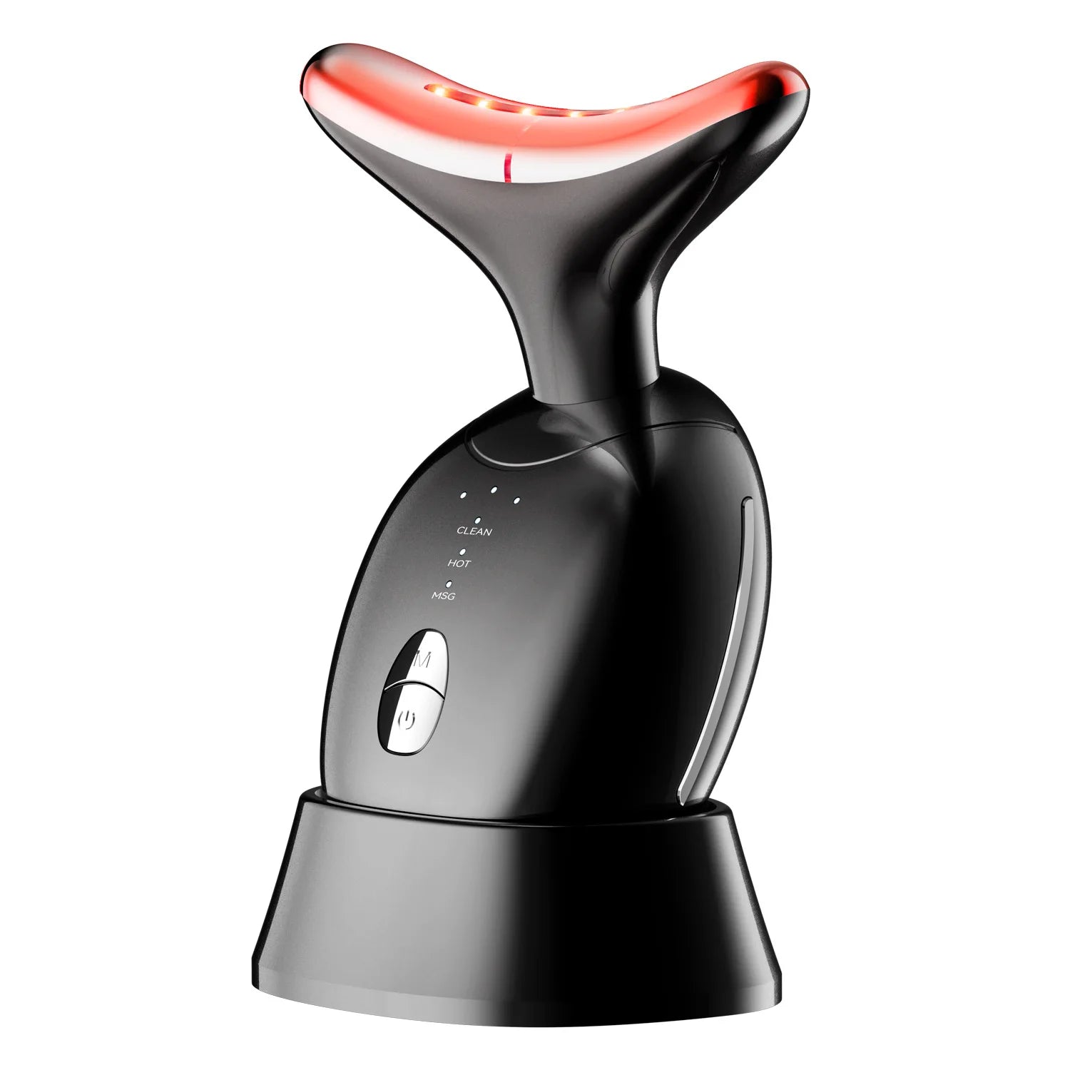 SHOmfrs 510K Red Light Therapy for Face and Neck EMS Microcurrent Massage with Thermal Reduces Wrinkles OEM/ODM Skin Care Device