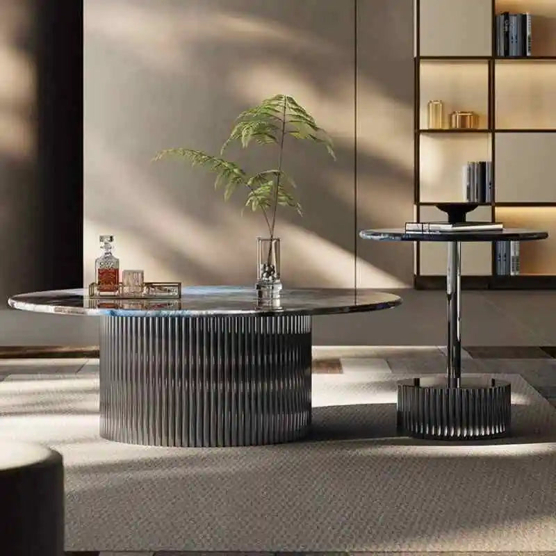 Contemporary Style Modern Luxury Living Room Coffee Table Nordic Metal Home Furniture - Kimlud