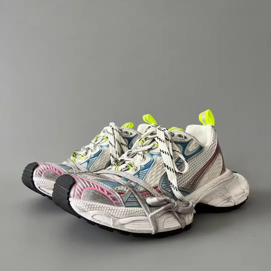 Luxury Designer's New Men's and Women's Matching Casual Walking Shoes in 3XL Series Lightweight Thick Soled sneakers - Kimlud