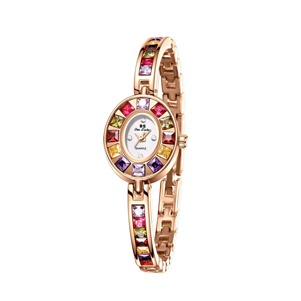 QUARTZ WATCH BS New Best-selling Watch Factory Direct Export Chain With Gradient Light Luxury Women's - Piece Consignment FA1681 - Kimlud