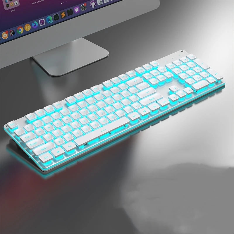 Front Walker X7S Wireless Keyboard and Mouse Set Silent Ultra-thin High-value Gaming Computer Office Mechanical Keyboard - Kimlud