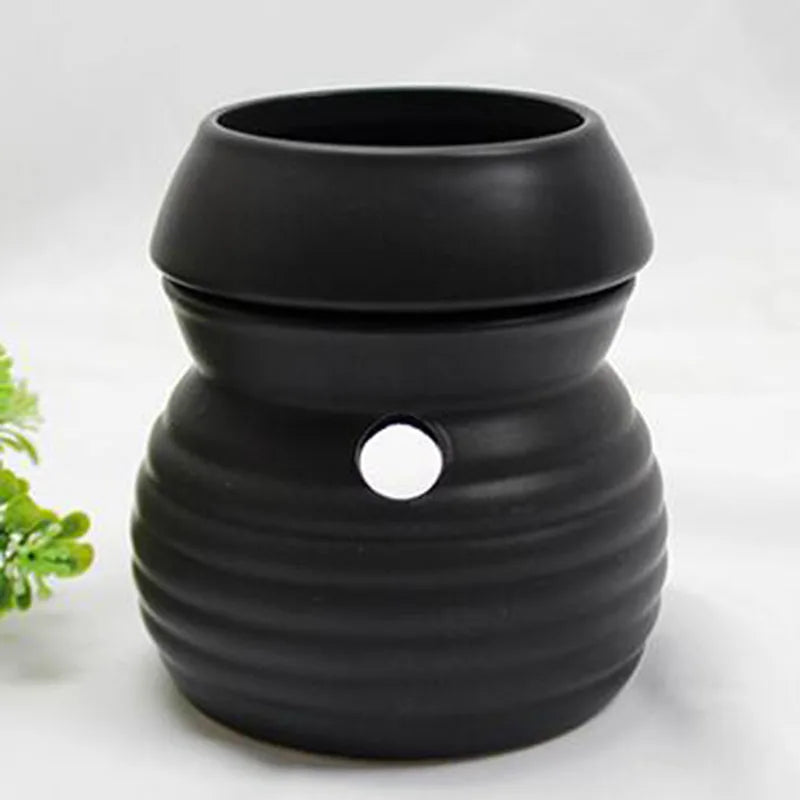 Ceramic Aromatherapy Burner Essential Oil Lamp Hotel Beauty Salon Home Indoor Candle Aroma Furnace Household Decor