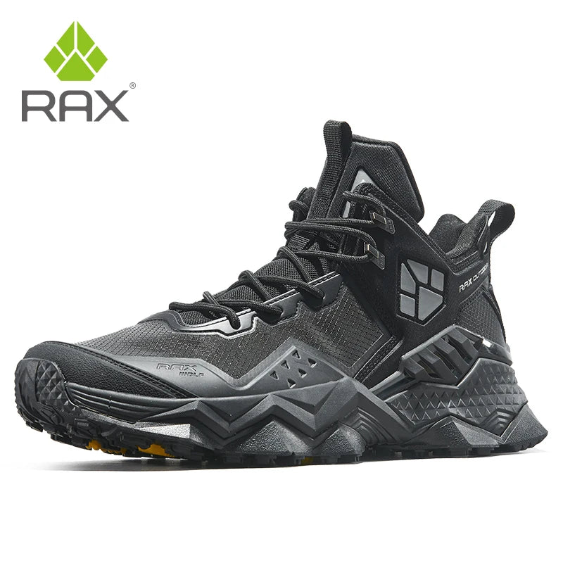 Rax Men Waterproof Hiking Shoes Breathable Hiking Boots Outdoor Trekking Boots Sports Sneakers Tactical Shoes - Kimlud
