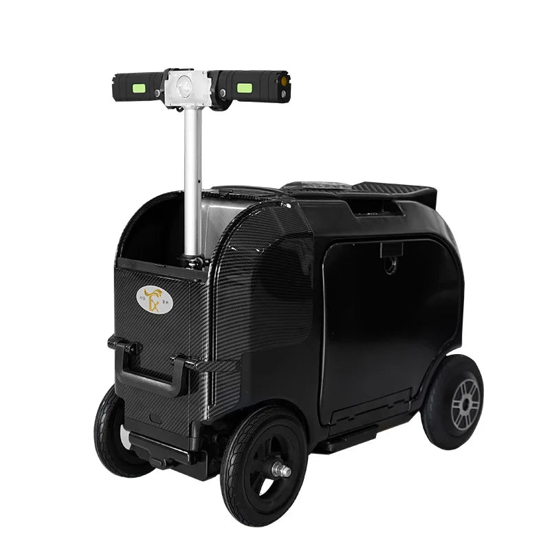 FENGJIU Multi Color Optional Smart Luggage with Password Lock Electric Luggage That Elderly People Can Ride on | Kimlud...