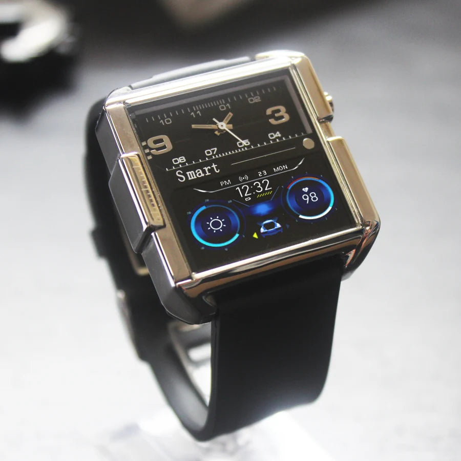 T9 Hybrid Smartwatch Heart Rate Blood Pressure Monitor Waterproof IPS Stylish Smart Watch Seiko Movement For IOS Android - Kimlud