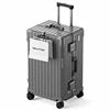 High Quality Cheap Multi-Functional Travel Suitcase Aluminum Frame TSA Lock Security PC Material with Spinner Caster