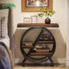 Wayon Modern Luxury Solid Wood Metal Console Table Living Room Entry Hallway Decorative Storage Apartment Furniture |...