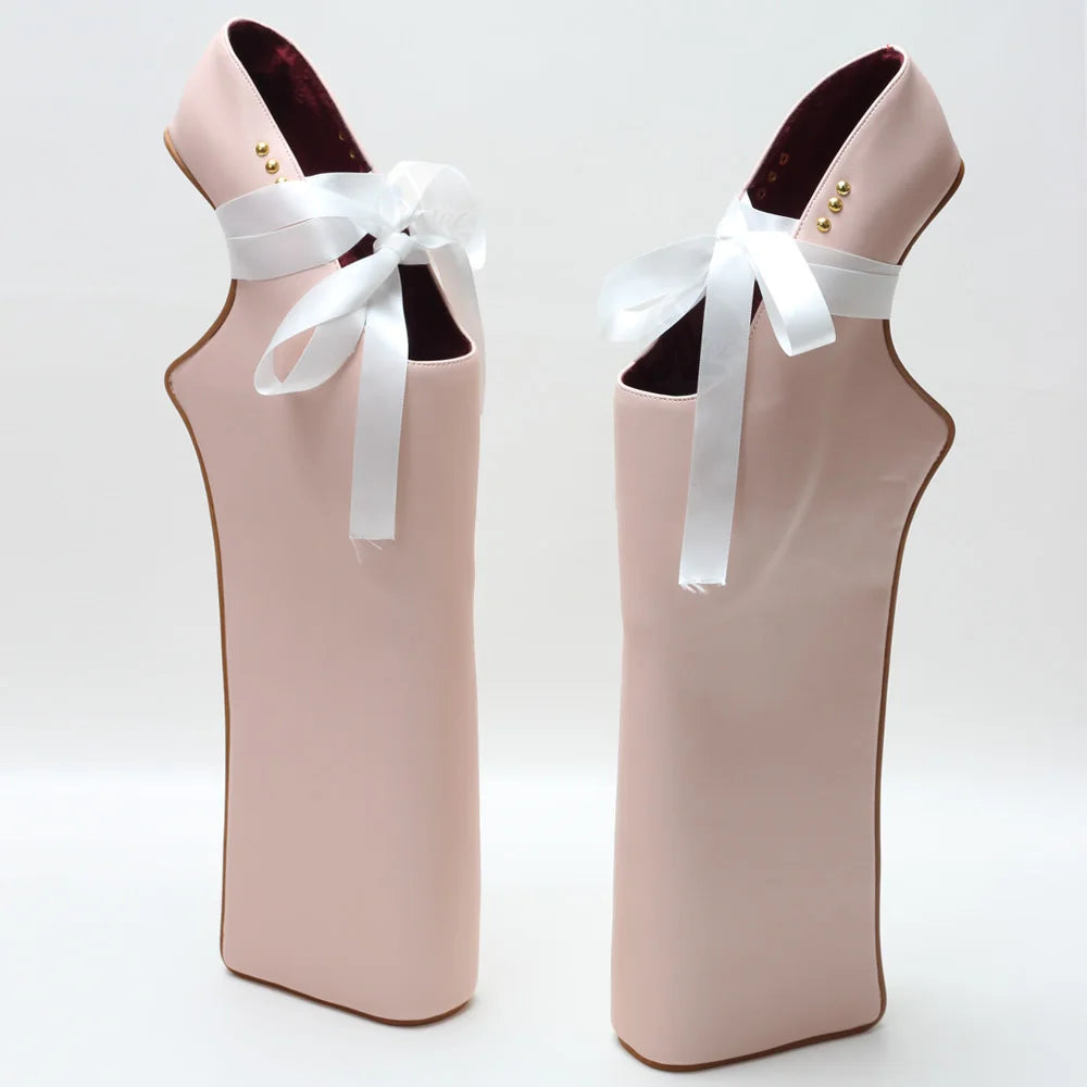 JIALUOWEI Custom High Heels New Pink High Platform Ballet Shoes Size36-46 - Kimlud