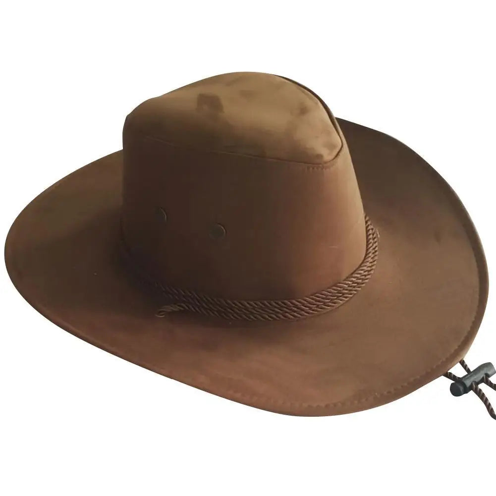 Color Men Western Cowboy Hat Big-edge Gentleman Cowgirl Jazz Gifts West Cowboy Hat For Men Color Mongolian Caps