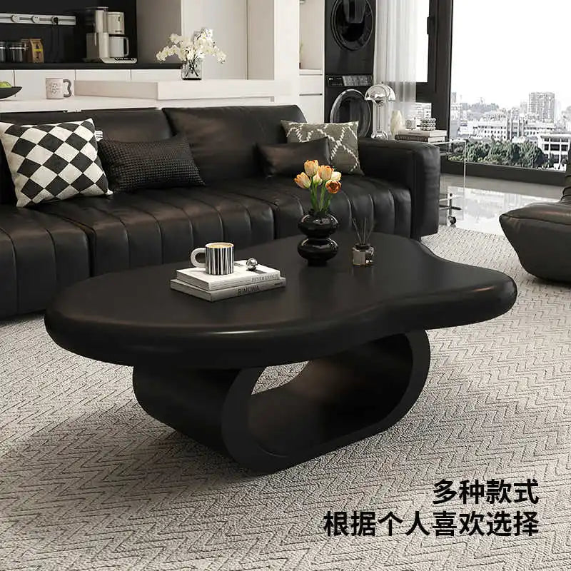 High-End Designer Cloud Coffee Table Set for Living Rooms Durable Small Wooden Panel Wholesale Living Room Furniture