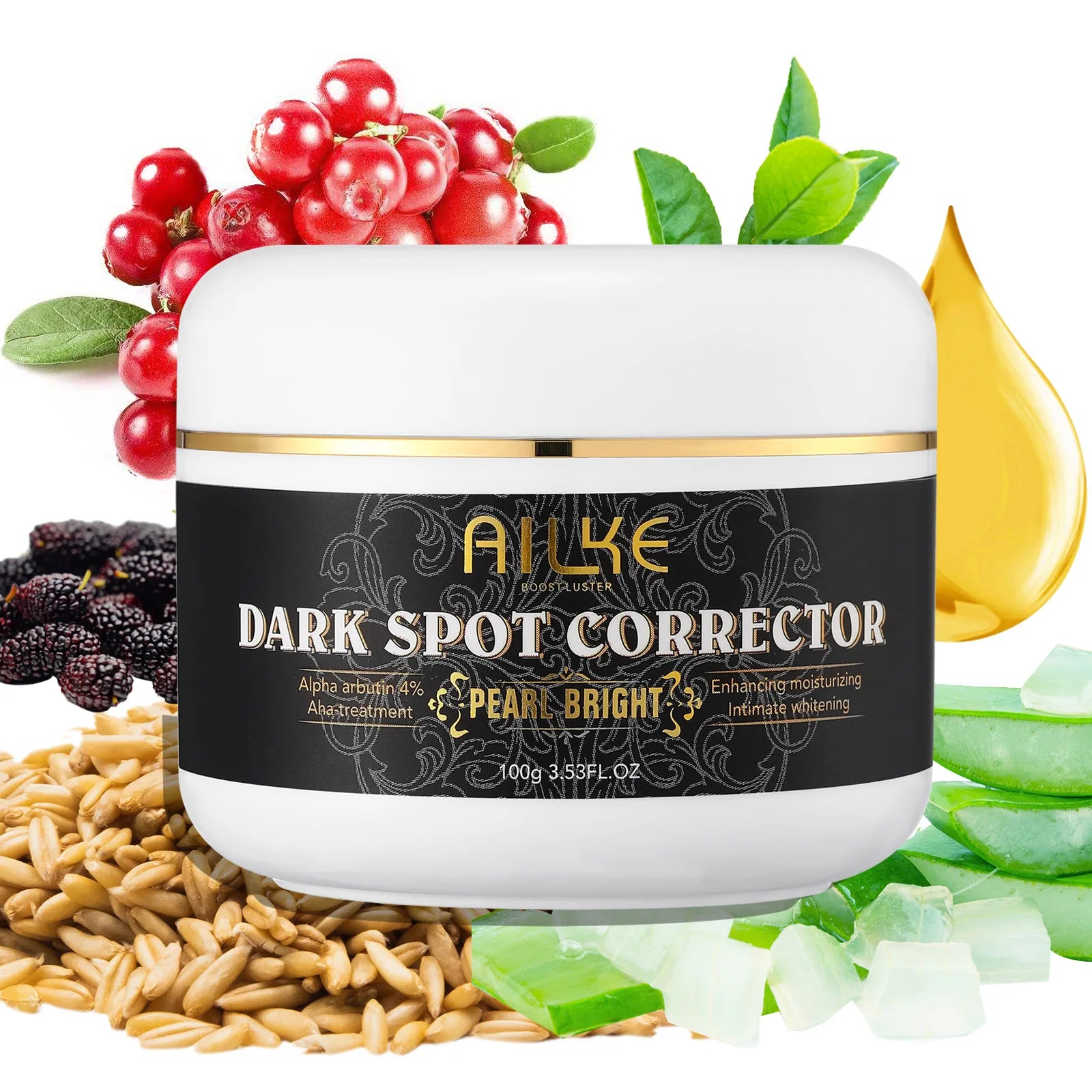 AILKE Collagen Women Skin Care Set, Moisturizing, Whitening, Youther, Remove Freckle, Dark and Black Spots, Skin Lightening Kit
