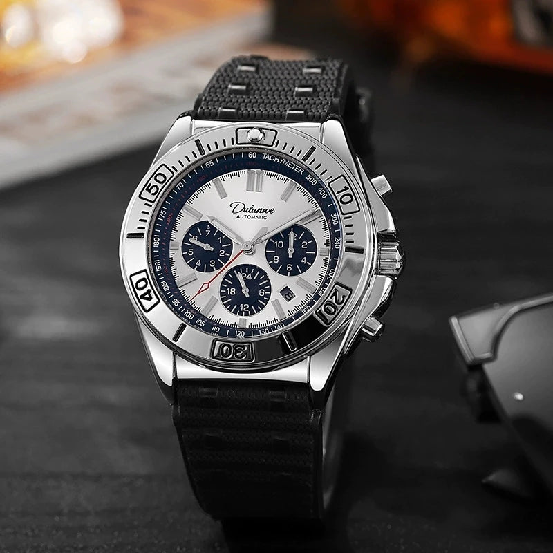 2026 Dulunwe 6069 New Business Men's Watch Top Brand Men's Luxury Waterproof Date Clock Sports Watch Relogio Masculino - Kimlud