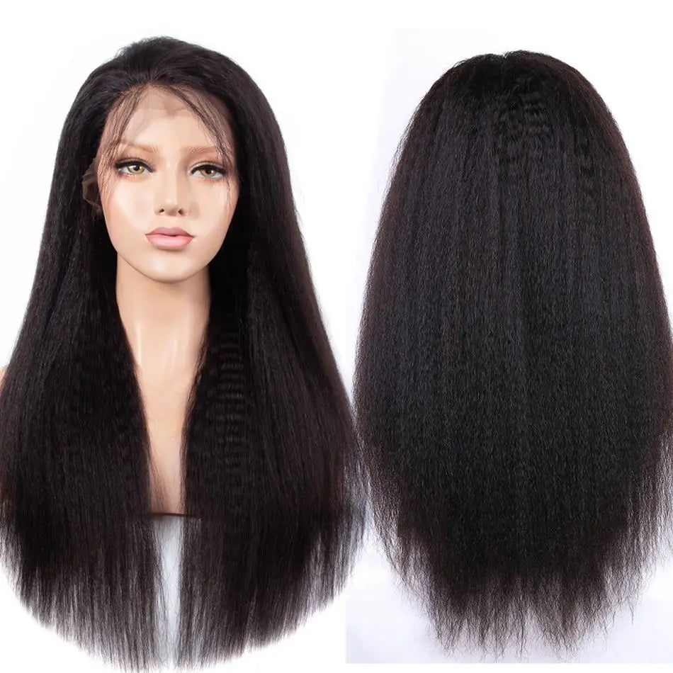 Women's 13x4 Deep Wave Body Glueless Wig Wear and Go Human Hair Pre Plucked Pre Cut Lace Front No Glue Upgraded | Kimlud...