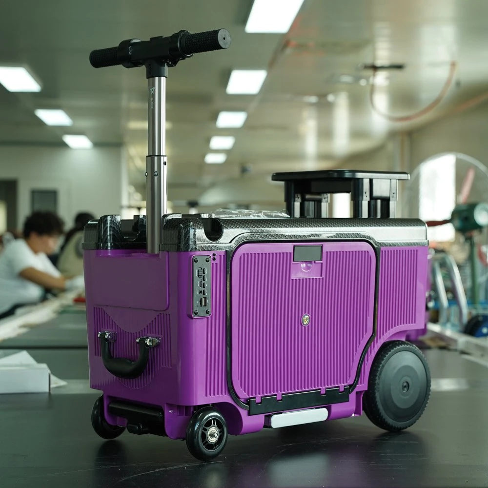 FENGJIU Competitive Price Multi Color Optional Electrical Luggage New Style Riding Luggage with Password Lock | Kimlud...