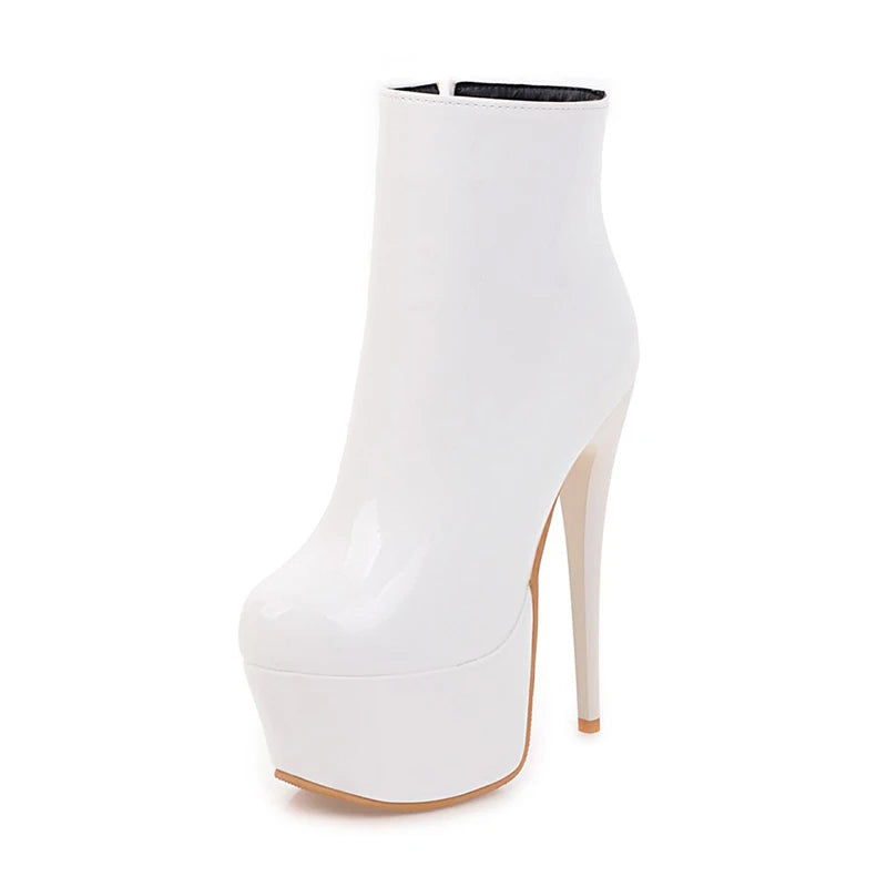 DoraTasia 2020 brand design big size 48 platform thin high heels fashion winter Party women shoes woman ankle boots female