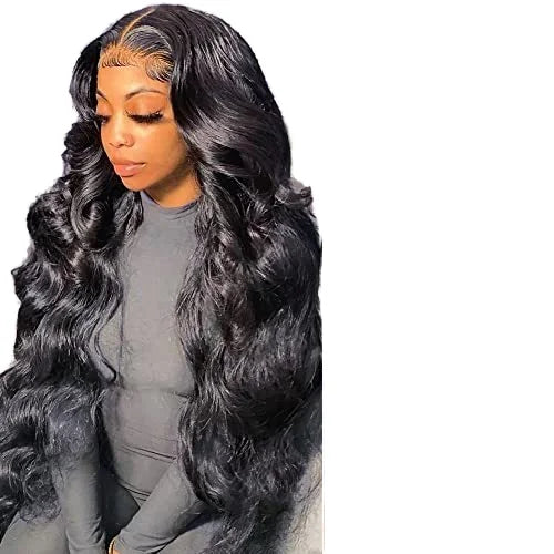 200 Density Lace Frontal Human Hair Wig Body Wave Human Hair Wig 100% Brazilian Human Hair for Black Women | Kimlud...