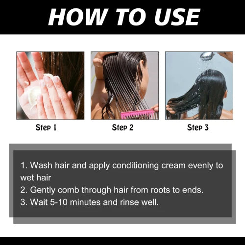 EELHOE Keratin Dry Irritated Moisturizing And Smoothing Hair Care Cream | Kimlud Luxury Rug