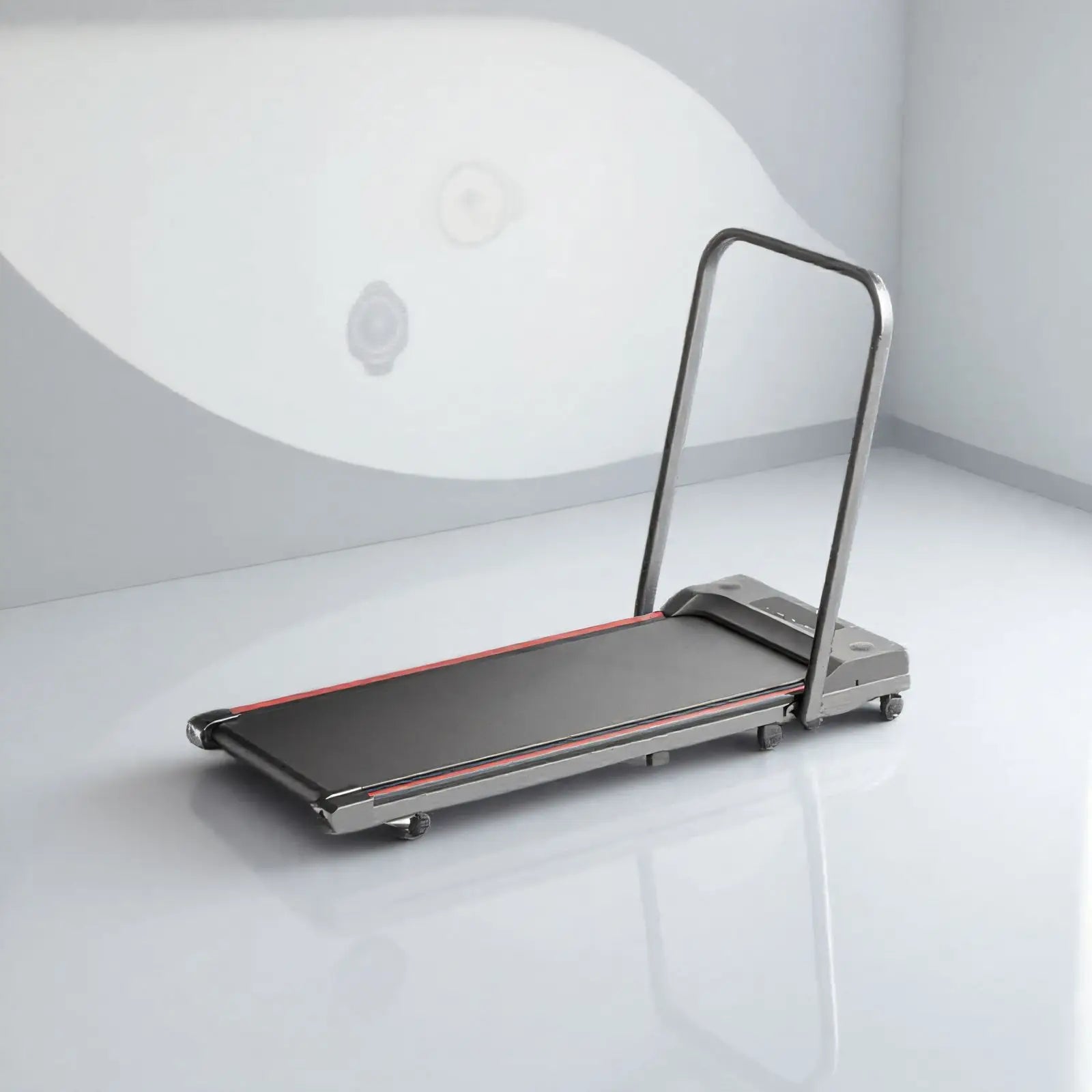 Best Selling Foldable Treadmill with Handle Bar Lightweight Folding Silent Treadmill 2 in 1 Portable Treadmills for Home...