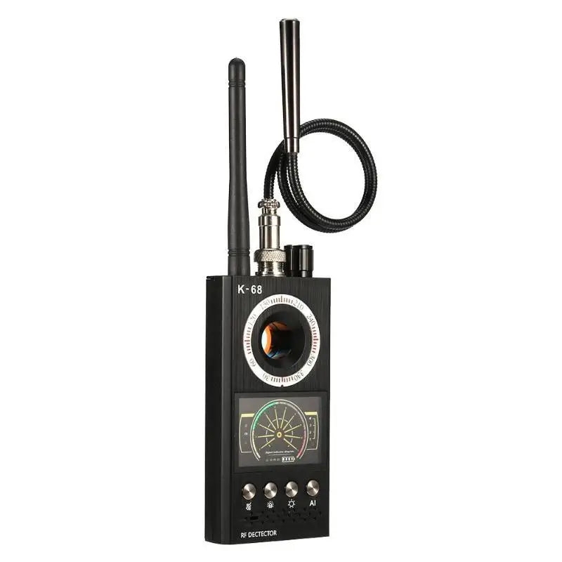 Wireless RF Finder Anti-Spy Camera Detector Bug Locator Radio Scanner Tracker Audio Privacy Security Scanner...