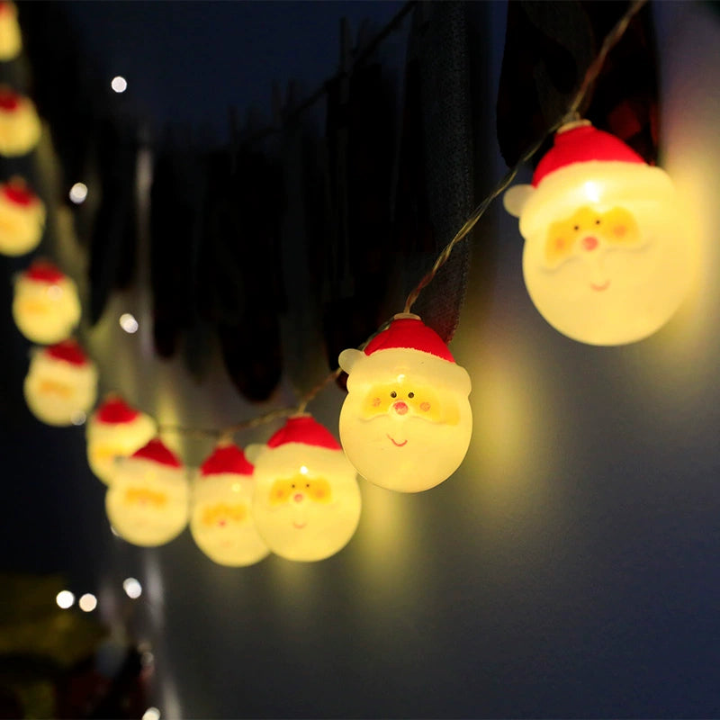 Christmas Tree Led Pendant Gilding Ribbon Christmas