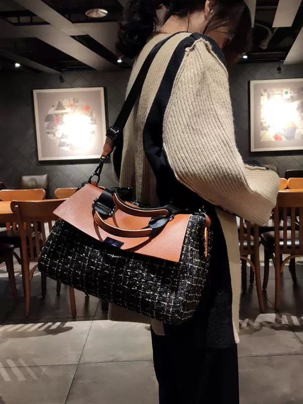 Casual Large Capacity Versatile Genuine Leather Bag