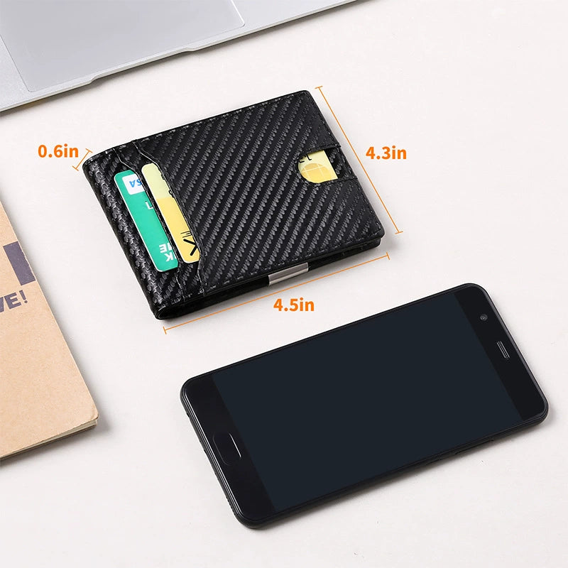 New Arrival Men Ultra-Thin Wallet Fashion Minimalist Casual RFID Beauty Card Holder Wallet