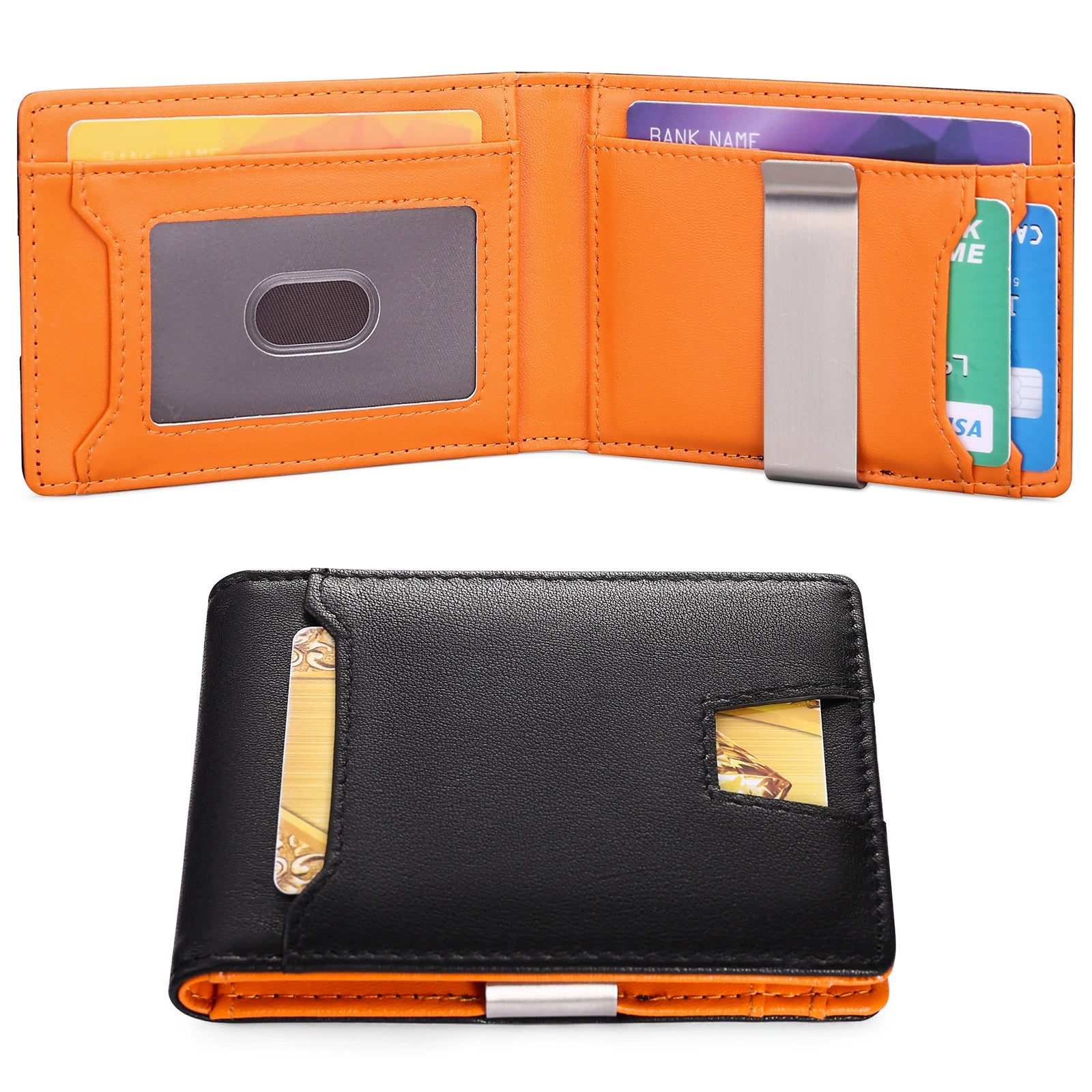 New Arrival Men Ultra-Thin Wallet Fashion Minimalist Casual RFID Beauty Card Holder Wallet