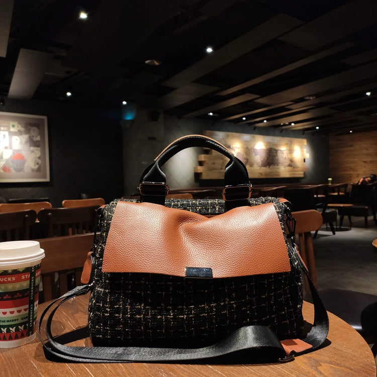 Casual Large Capacity Versatile Genuine Leather Bag