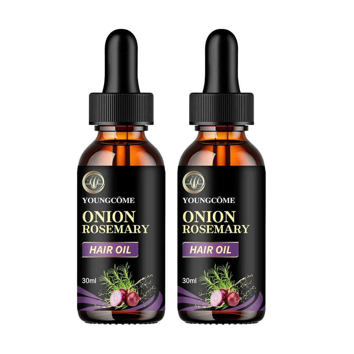 Hair Rapid Growth Essential Oil Onion Rosemary Hair Care Essential Oil Hair Regeneration Effective Hair Loss Product