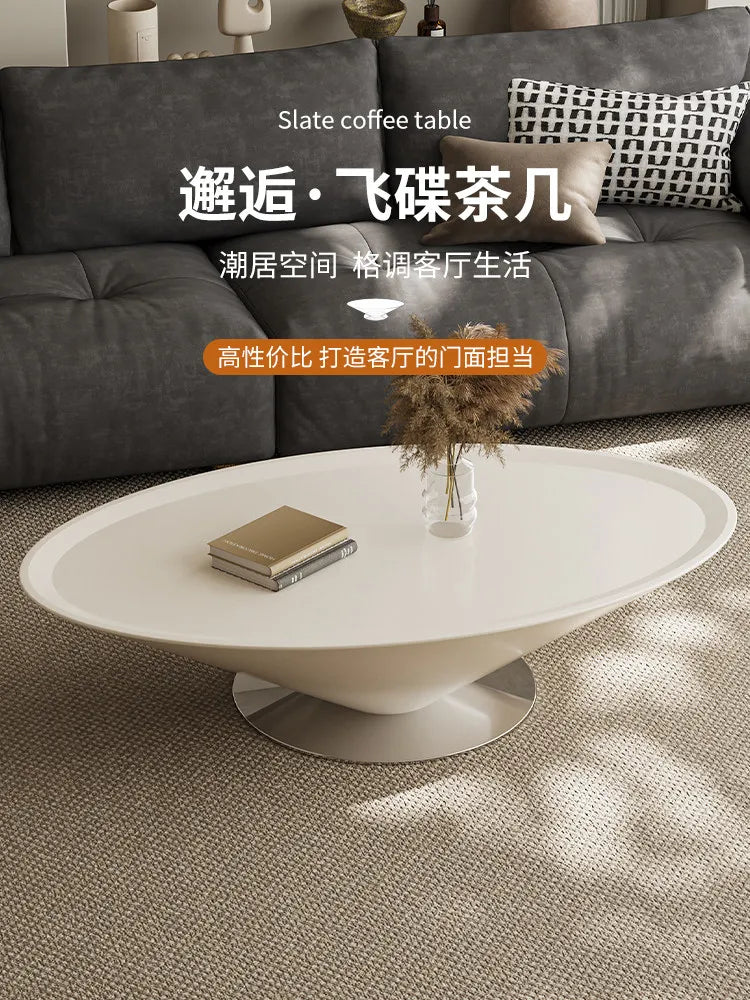 Simple Minimalist Coffee Table Unique Aesthetic Service Writing Coffee Table Decoration Modern Mesa Auxiliar Home Furniture - Kimlud