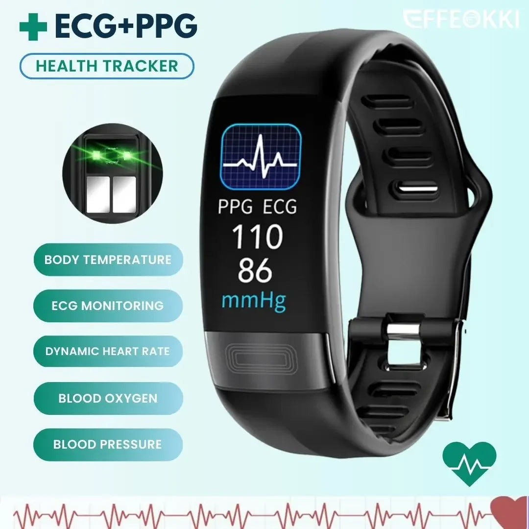 P11 Plus Smart Bracelet Smartwatch Ekg Smart Wristband Waterproof Activity Tracker Heart Rate Smartband Fitness Bracelet For Men