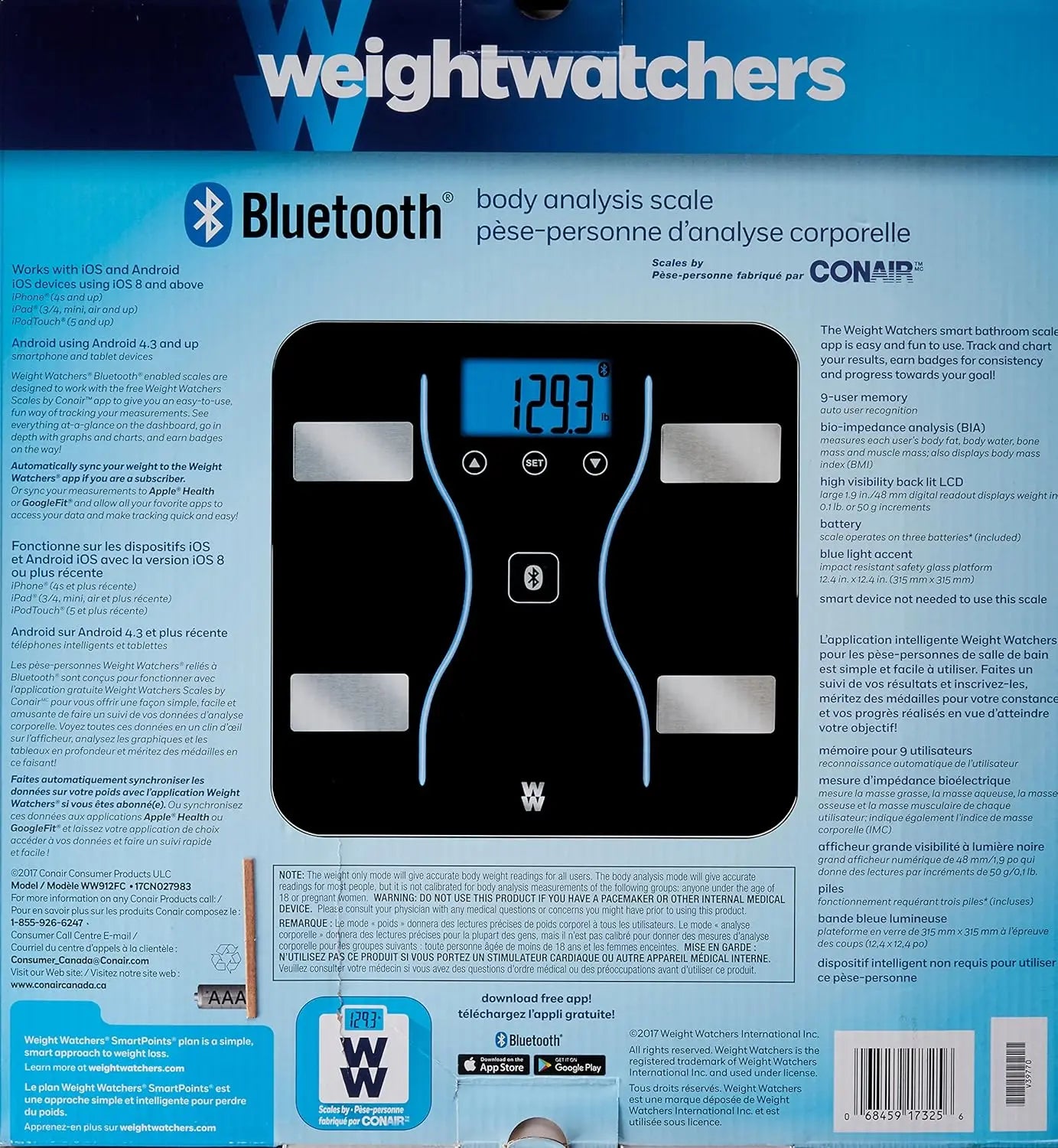 Digital Bluetooth Bathroom Scale with BMI and Body Fat Analysis, Supports 9 Users up to 400 Lbs, Black | Kimlud Luxury Rug