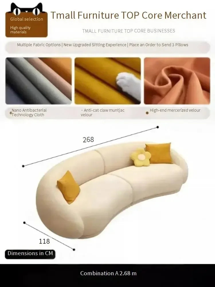 Modern Living Room Sofas Cover Sectional Luxury Bubble Sofa Designer Replica Velvet Covers Canape Salon De Luxe Home...